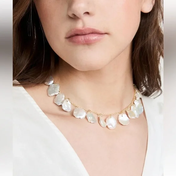 🌺🎉HP🎉🌺 NWT Cult Gaia Freshwater Cultured Pearl Choker